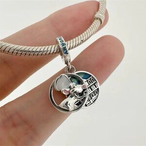 ✨✨Pandora Disney Frozen Snow Olaf Double Dangle Charm
